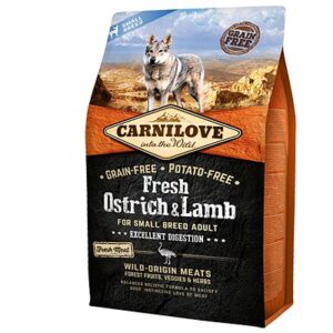 Brit Carnilove Small breed Fresh Ostrich & Lamb